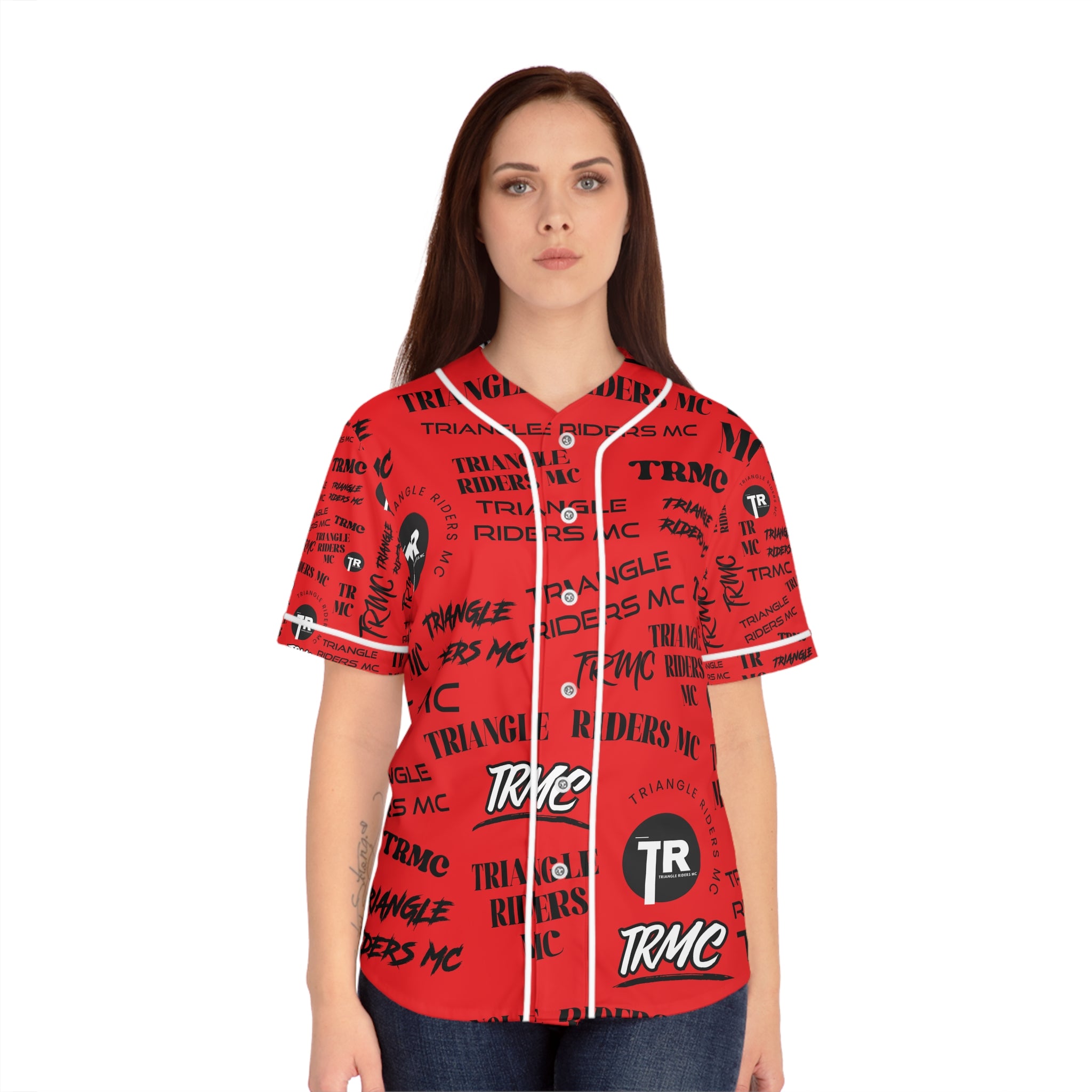 Women's Baseball Jersey, Sporty Shirt, Motorcycle Club Apparel, Casual Wear, Summer Style, Team Spirit Gear