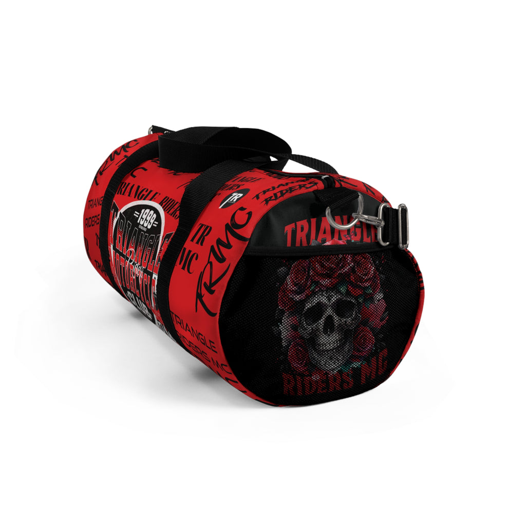 Triangle Riders Motorcycle Club Duffel Bag, Travel Gear, Gym Bag, Sports Equipment, Weekend Getaway, Biker Accessories
