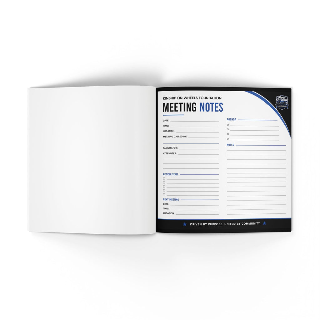Softcover Photo Book - 'Meeting & Planning' Blue Rose Foundation Keepsake